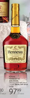 Koniak Hennessy VS promocja w Selgros