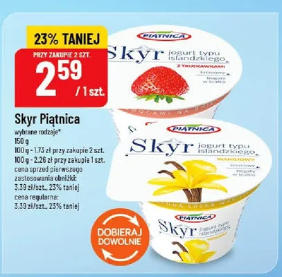 Skyr Piątnica promocja w POLOmarket