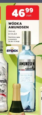 Wódka Amundsen promocja w Stokrotka