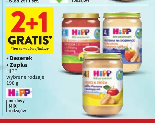 Zupka HiPP promocja w Intermarche