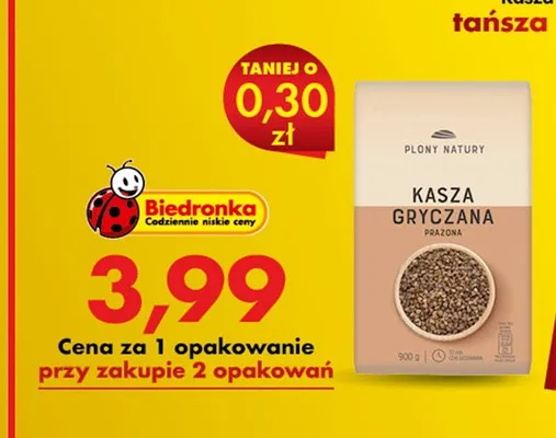 Kasza gryczana promocja w Biedronka