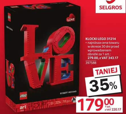 Klocki LEGO 31214 promocja w Selgros