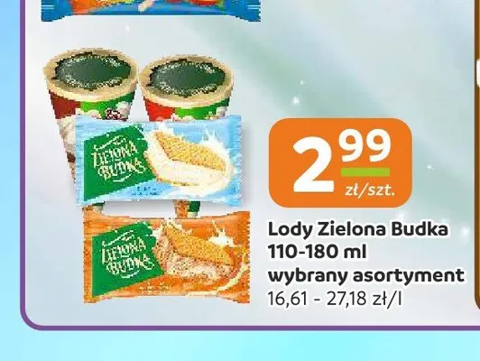 Lody Zielona Budka promocja w Społem Częstochowa