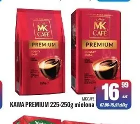Kawa Premium mielona MK Cafe promocja w Tomi Markt