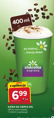 Kawa na ciepło XXL promocja w Stokrotka