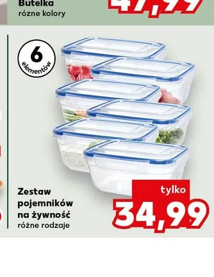 Zestaw pojemników na żywność promocja w Kaufland