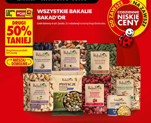 Mieszanka bakaliowa BakaD'Or promocja w Biedronka