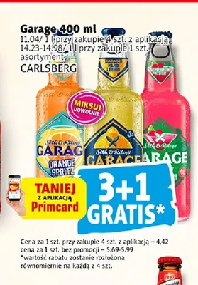 Piwo Garage promocja w Prim Market