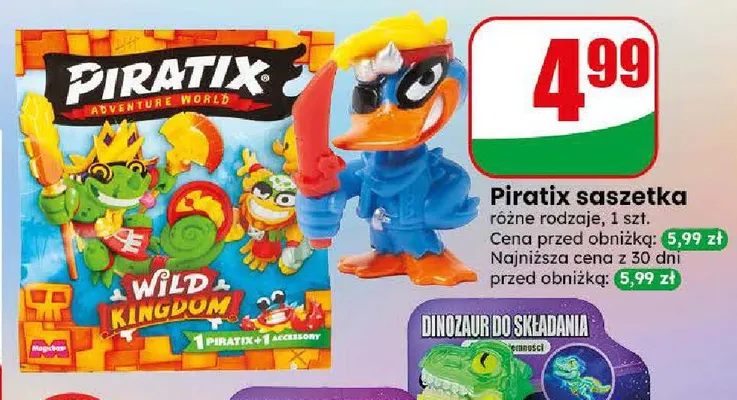 Piratix saszetka promocja w Dino