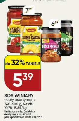 Sos spaghetti Winiary promocja w Chata Polska