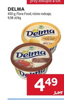 Margaryna Delma o smaku wiejskiego masła promocja w Stokrotka