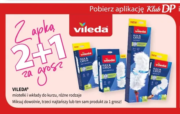 Miotełki do kurzu Flex & Catch Vileda promocja w Drogerie Polskie