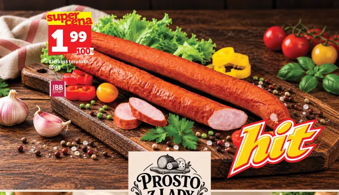 Kiełbasa toruńska promocja w TOPAZ