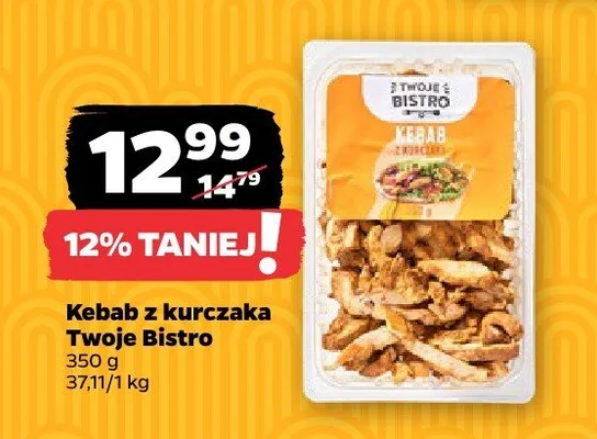Kebab z kurczaka promocja w Netto