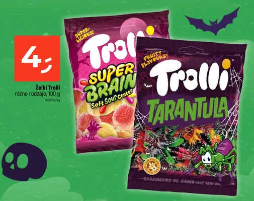 Żelki Trolli promocja w Dealz