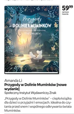 Książka Przygody w Dolinie Muminków [nowe wydanie] promocja w Empik