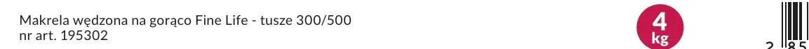 Makrela wędzona na gorąco tusze promocja w Makro