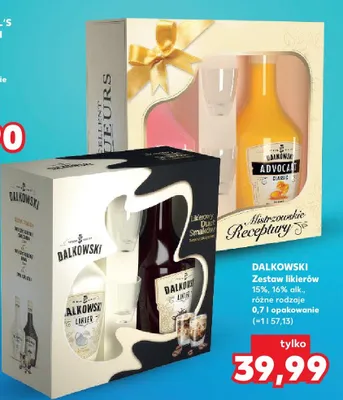 Zestaw likierów 15%, 16% alk. różne rodzaje promocja w Kaufland
