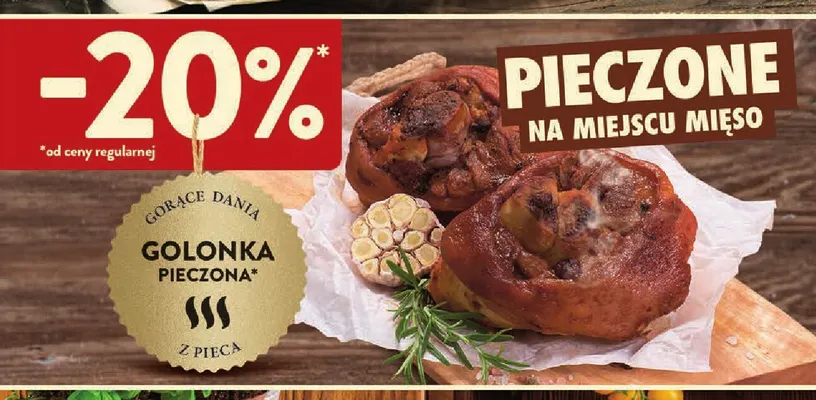 Golonka pieczona promocja w Intermarche