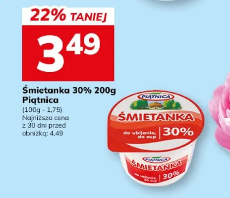 Śmietanka 30% promocja w Hitpol