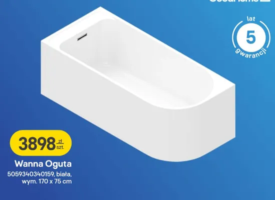 Wanna Oguta biała promocja w Castorama
