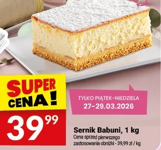 Sernik Babuni promocja w Twój Market