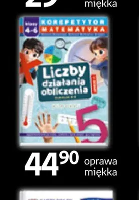 Korepetytor Matematyka Liczby działania obliczenia 4-6 Demart promocja w Empik