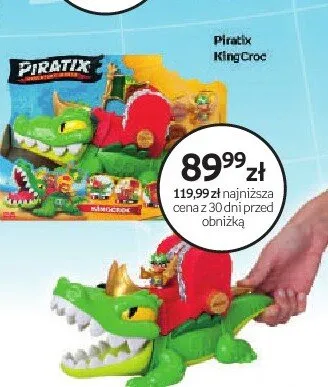Zabawka Piratix KingCroc promocja w Empik