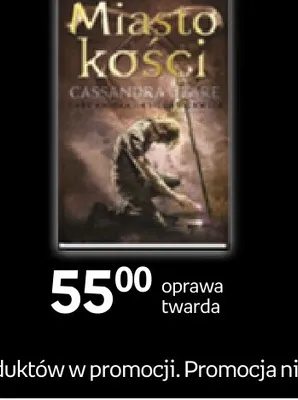 Książka Miasto kości Cassandra Clare promocja w Empik