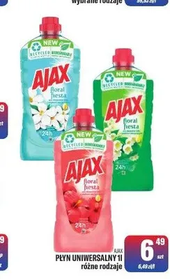 Płyn uniwersalny Ajax promocja w Tomi Markt