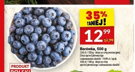 Borówka promocja w Twój Market