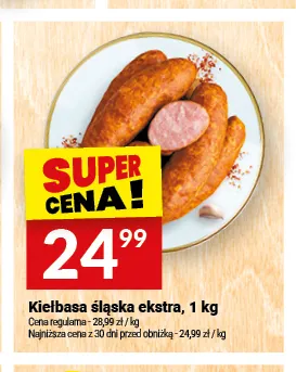 Kiełbasa śląska ekstra promocja w Twój Market