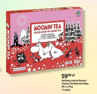 Herbata czarna Moomin Season Tastes The Moomin Way promocja w Empik