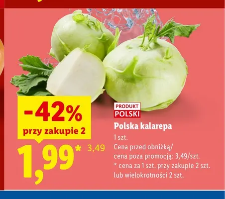 Kalarepa polska Ryneczek Lidla promocja w Lidl