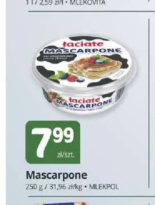 Serek Mascarpone Łaciate promocja w Marketvita