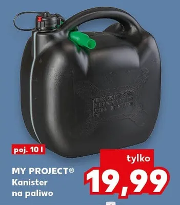 Kanister na paliwo promocja w Kaufland