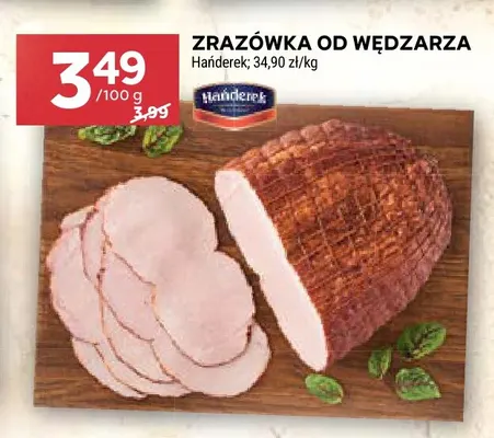 Zrazówka od wędzarza Hańderek promocja w Stokrotka