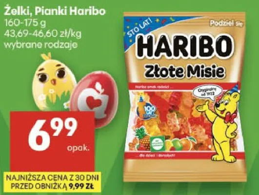 Żelki Złote Misie promocja w Delikatesy Centrum
