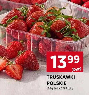Truskawki polskie promocja w Stokrotka