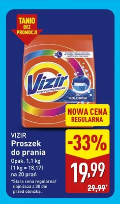 Proszek do prania Vizir promocja w Aldi