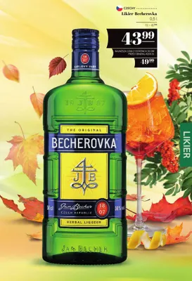 Likier Becherovka promocja w POLOmarket