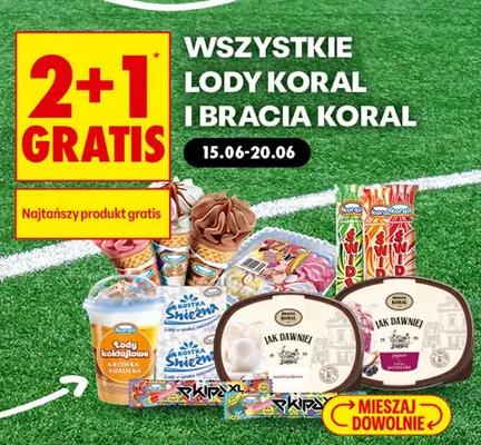 Lody Koral i Bracia Koral promocja w Biedronka