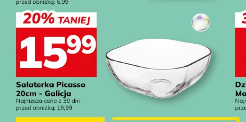 Salaterka Picasso Galicja 20 cm promocja w Hitpol