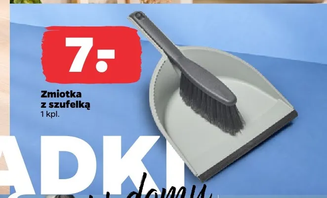 Zmiotka z szufelką Netto promocja w Netto