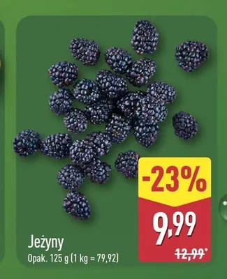 Jeżyny promocja w Aldi