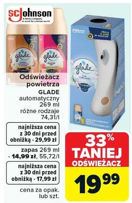 Odświeżacz powietrza automatyczny promocja w Carrefour Market