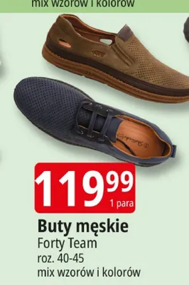 Buty męskie promocja w Leclerc