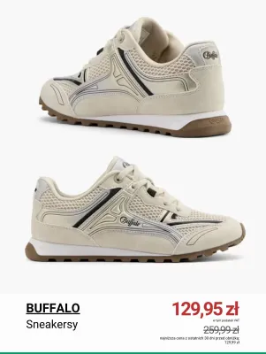 Sneakersy Buffalo promocja w Deichmann