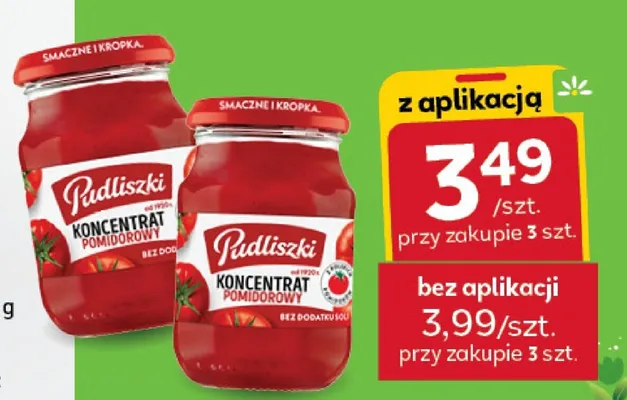 Koncentrat pomidorowy promocja w Stokrotka