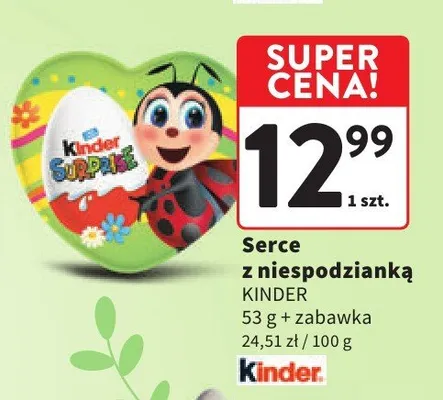 Serce z niespodzianką promocja w Intermarche